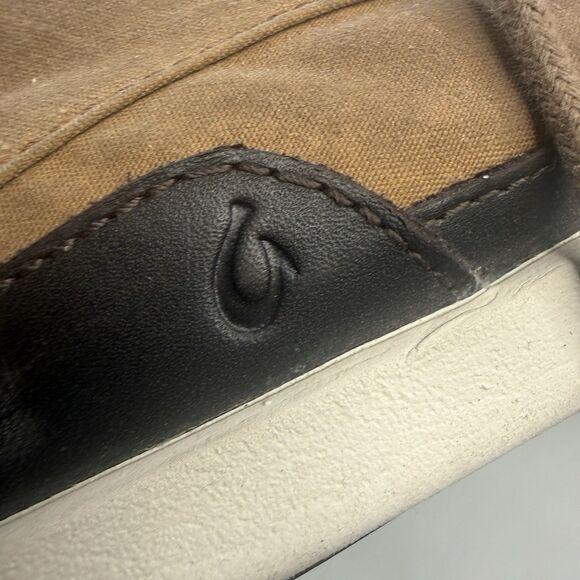 Olukai Nalukai Boot Fox Bone Leather Men\'s Size 11 EUC Ankle Chukka Shoes main image 7